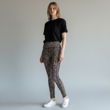 Leggings mit Animal Print – Leopardenmuster in 3 Farben für jeden Look