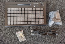 Kassentastatur POS Keyboard "S78A" - max. 78 Tasten - PS2 - Neuware !
