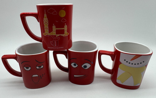 Nescafe kaffeetassen rot - nescafe,