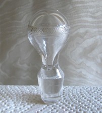 Antiker glas karaffen - antiker, stöpsel