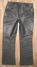 - GIORGIO - Damen- LEDERHOSE OHNE PO- TASCHEN schwarz aus Glattleder!