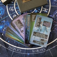 Lenormand Lernkarten+Spirituelle Lernkarten– 2 Kartensets–Esoterik/Spiritualität