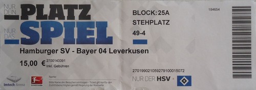 Ticket bundesliga 2011 - ticket,