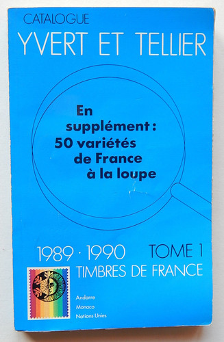 Yvert tellier catalogue - &,