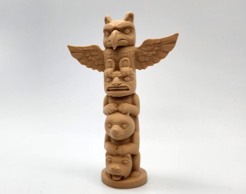 Full adler totem pfahl - adler, deko