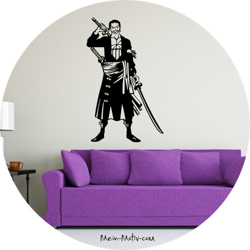 Wandtattoo one piece zorro - one,