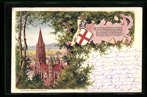 Freiburg teilansicht - i.,