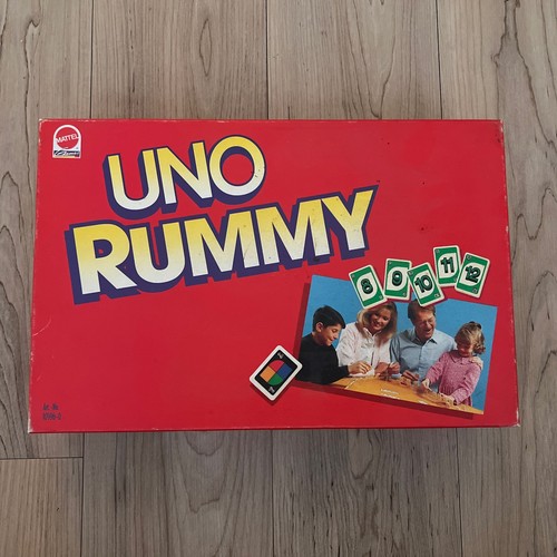 Uno rummy 1993 - -, mattel