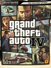 GTA IV Grand Theft Auto 4 Lösungsbuch BradyGames Guide Englisch Top Zustand