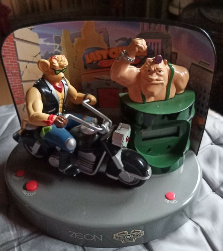 Biker mice figuren - mice, uhr