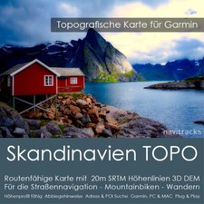 Scandinavia Topo Garmin Map