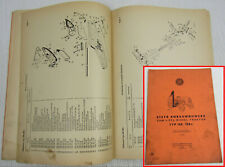 Steyr Anbaumähwerk zum 2-Zyl. Diesel Traktor 188 188n Ersatzteilliste 1966