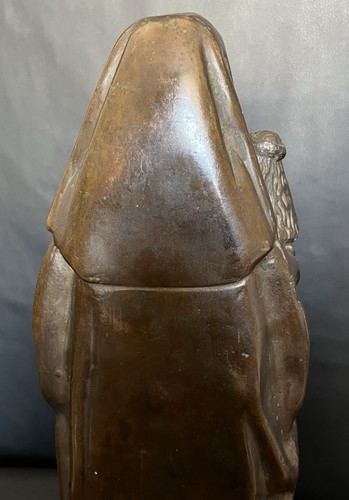 Antike bronze skulptur heilige - bronze,