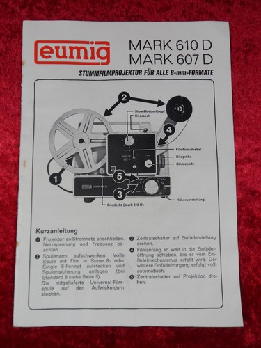 Eumig mark 610 607 d - eumig,