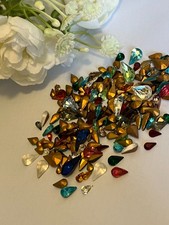 Vintage Birnenform Strass