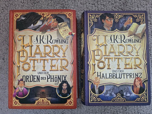 Harry potter bücher - 2x,