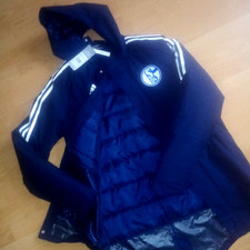 FC Schalke 04 Adidas Stadionjacke  Jacke  gr.  XS Unisex Performance Ware