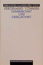 Gemeinschaft und Gesellschaft