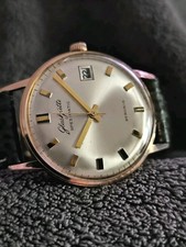 GUB Glashütte Spezimatic Kal.75,Automatik Vintage Herrenuhr, Datum.