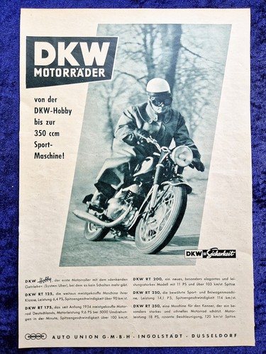 Dkw hobby bis 350 - hobby, rt