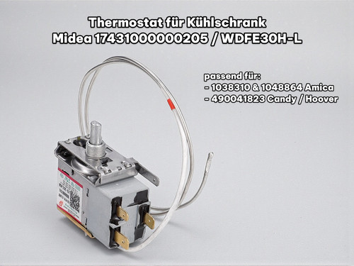 Thermostat kühlschrank amica - thermostat,