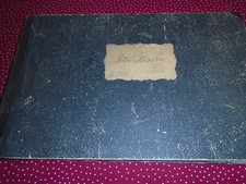 altes Notenbuch 1885