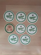 8 Bierdeckel Magdeburger Brau GmbH Diamant Pilsener VEB K Vereinigte Brauereien