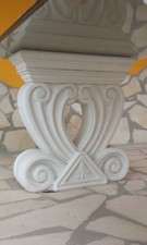 Tischsockel für Glasplatte