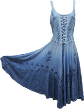 Knielanges Boho Kleid lässig