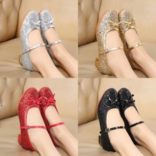 Damen Tanzschuhe Latein Ballsaal Rumba Tango Walzer Low-Heeled Weiche Unterseite