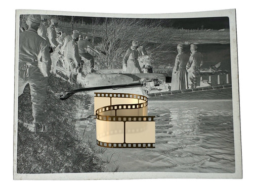 Original negativ 6x4 cm - negativ, 6x4,5
