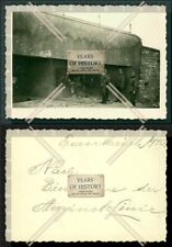 Orig. Foto Frankreich Bunker