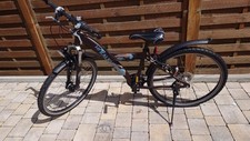 Fahrrad Marke Kalkhoff 26 Zoll 21 Gang in braun/hellblaue Schrift gebraucht 