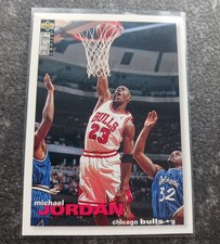 Michael Jordan Chicago Bulls 1994-95 Upper Deck NBA Basketball Trading Card 20