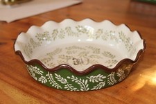 Kleine Auflaufform a. Stoneware "Oats", rund, Durchmesser 23 cm, H 5,5 cm