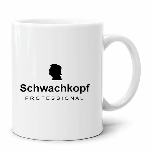 Kaffeetasse tasse schwachkopf - kaffeetasse,