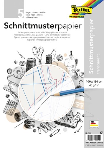 Folia schnittmusterpapier 100 - folia,