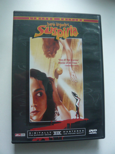 Dario argento suspiria dvd - argento,