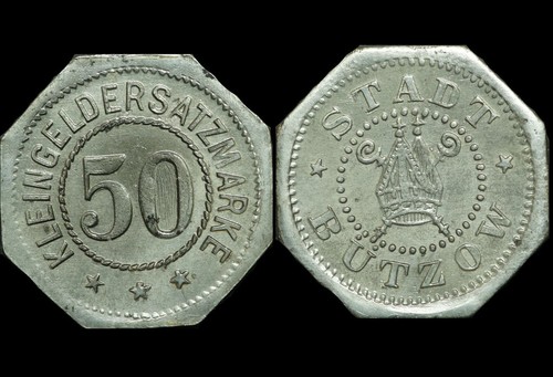 Notgeld pfennig mitra - 50, pfennig,