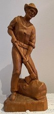 Handgeschnitzte Holzfigur