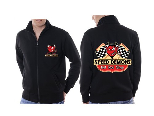Sweatshirtjacke schwarz car - sweatshirtjacke,