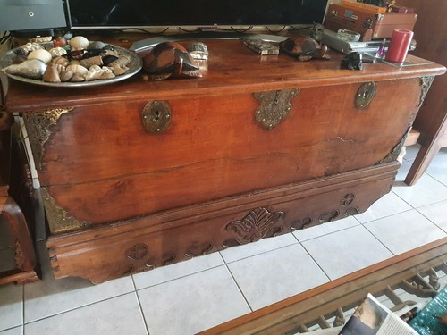 Bali teak wood - teak, chest