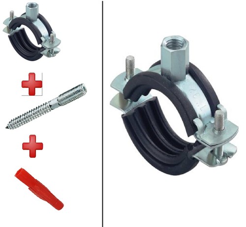Rohrschelle mit stockschraube - rohrschelle,