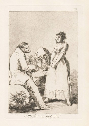 Francisco goya plate - francisco, de