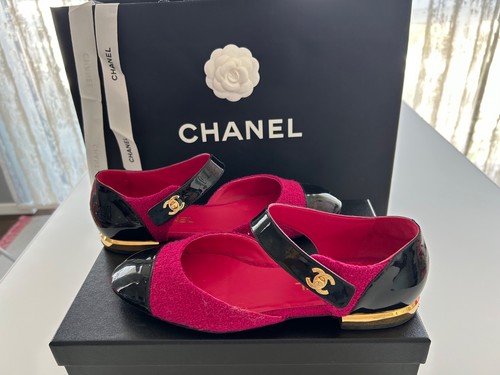 Chanel schuhe aus pinkem - chanel:,