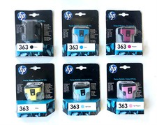 6 x Original Tinte HP Photosmart C5180 C6180 C7180 C7280 / Nr. 363 Set Cartridge