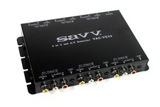 SAVV 3 in 3 out A / V Audio Video A/V Selector VAC-VS33 Mobile Multimedia 