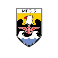 MFG 5 Kiel Marinefliegergeschwader Hubschraubergeschwader Marine 7cm #A5782
