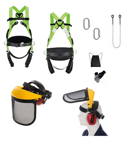 Set baumpflege klettergurt - set,