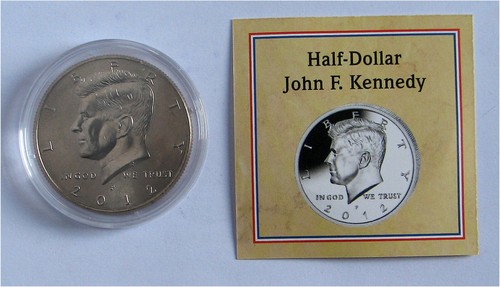 Half dollar john f - $,